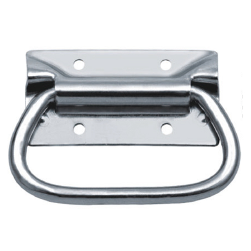 Trunk Chest Handles Uncoated Steel Surface Mount Handle 